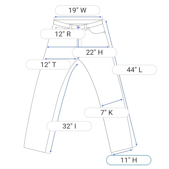 Judy Blue Boho Plus Size High Rise Ultra Flare Dark Denim Blue Jeans Size 22W - Picture 14 of 14
